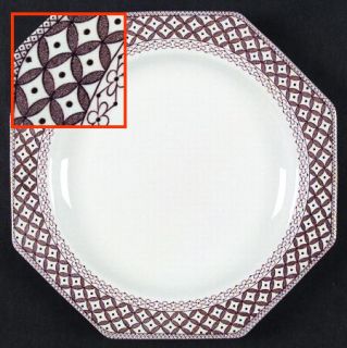 J & G Meakin Wicker Brown Dinner Plate, Fine China Dinnerware   Liberty, Brown W