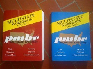 Kaplan PMBR Multistate Bar Review copyright 2006 Volumes #1&2, books contain Substantive & Capsule Summary Outlines. Explains why answers are correct/incorrect, (B) is the best choice. "OUTLINES". 2000 + Multiple choice questions with exp