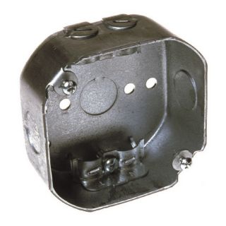 Raco 15 1/2 cu in 1 Gang Round Metal Electrical Box