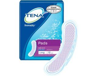 TENA Serenity Heavy Long (6 pack) each pack contains 12 pads Health & Personal Care