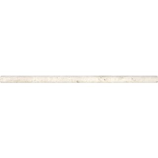 Ivory Travertine Premium Natural Stone Tile Liner (Common 5/8 in x 12 in; Actual 0.62 in x 12 in)