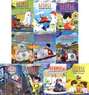 George Shrinks (10 Pack) Toy George / Coach Shrinks / Down the Drain Vol 6 / Speed Shrinks / Zoopercar Caper (Vol. 1) / Sunken Treasures (Vol. 2) / George vs. Space Invaders (Vol 3) / King Kongo Movies & TV