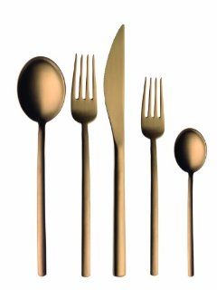 Mepra Due Ice Oro 5 Piece Place Setting Kitchen & Dining