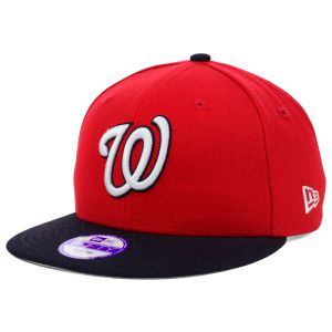 Washington Nationals New Era MLB Youth Major Wool 9FIFTY Snapback Cap