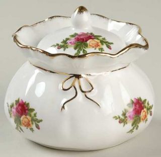 Royal Albert Old Country Roses Dorothy Box with Lid, Fine China Dinnerware   Mon