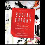 Social Theory, Volume I From Classical to Modern Theory