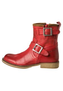 Hip Cowboy/Biker boots   red