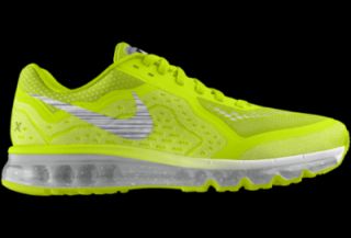 Nike Air Max 2014 iD Custom Womens Running Shoes   Yellow