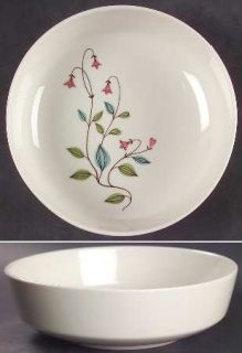 Franciscan Winsome Soup/Cereal Bowl, Fine China Dinnerware   Pink Bell Flowers,B