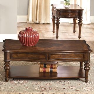 Liberty Furniture Andalusia Vintage Cherry Rectangular Coffee Table
