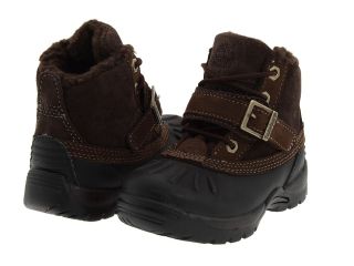 Timberland Kids Mallard Waterproof Mid Bungee w/ Strap Boys Shoes (Black)