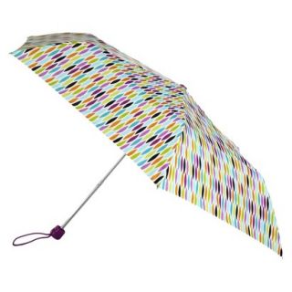 totes Compact Geometric Umbrella   Multicolor