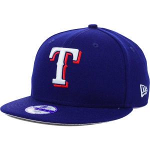 Texas Rangers New Era MLB Youth Major Wool 9FIFTY Snapback Cap