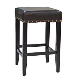 Marco 25 inch Upholstered Nailhead Counter Stool
