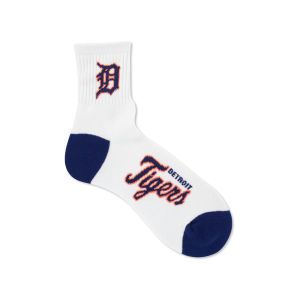Detroit Tigers For Bare Feet Ankle White 501 Med Sock
