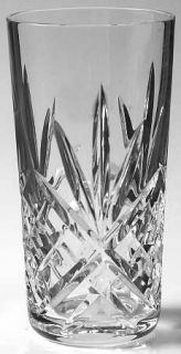 Gorham Monte Carlo Highball Glass   Cut Criss Cross & Fan Design, Clear