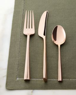 Five Piece Malmo Rose Gold Flatware Place Setting   kate spade new york