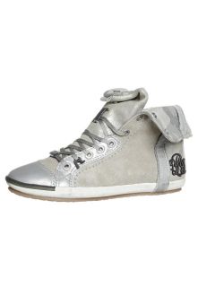 Replay   BROOKE METAL   High top trainers   silver