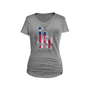 Los Angeles Dodgers 5th & Ocean MLB Womens Stars and Stripes T Shirts