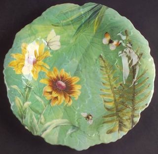 Spode Floral Haven Sculpted Luncheon Plate, Fine China Dinnerware   Imperialware