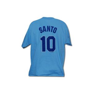 Chicago Cubs Ron Santo Majestic MLB Cooperstown Player T Shirt