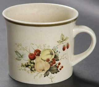 Royal Doulton Cornwall Rd (Rim Double Grn Trm) Flat Cup, Fine China Dinnerware  