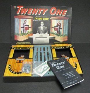 Vintage 1957 Twenty One Game Based on NBC's TV Quiz Game Show Which Aired During 1956 1958 