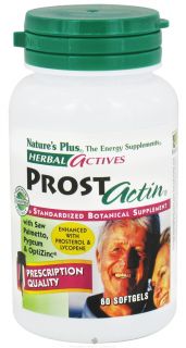 Natures Plus   Herbal Actives ProstActin   60 Softgels