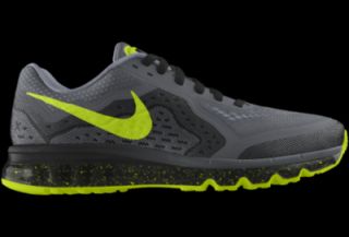 Nike Air Max 2014 iD Custom Boys Running Shoes (3.5y 6y)   Grey