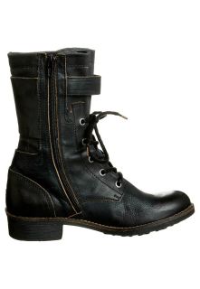 camel active MODENA   Lace up Ankle Boots   black