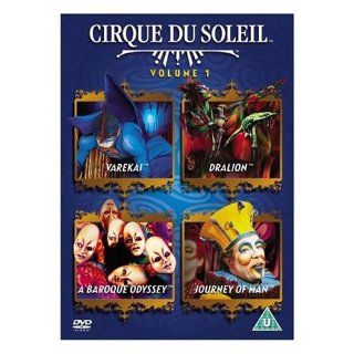 Cirque du Soleil Volume 1 4 DVD Set ( Dralion / Journey of Man / Varekai / Baroque Odyssey )  [ NON USA FORMAT, PAL, Reg.2 Import   United Kingdom ] Movies & TV