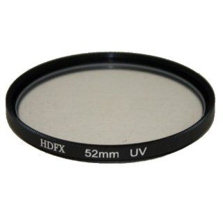 HDFX Limited Edition High Definition 52mm Protective Multi Coated UV Haze Pure Glass Filter  Camera Lens Sky And Uv Filters  Camera & Photo