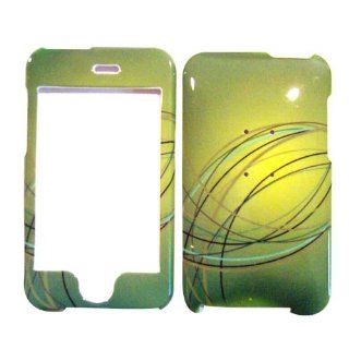 Hard Plastic Snap on Cover Fits Apple iPod Touch 2(2nd Generation) 3(3rd Generation) Lime Swirl (does NOT fit iPod Touch 1st,4th or 5th generations) Cell Phones & Accessories