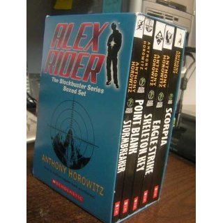 Alex Rider The Blockbuster Series Boxed Set (Stormbreaker, Point Blank, Skeleton Key, Eagle Strike, Scorpia) (1 to 5) Anthony Horowitz 9780439880527 Books