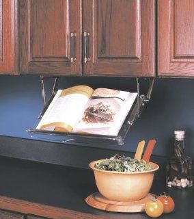 KV Undercabinet Pull Down Cookbook Rack Cookbook Stands Kitchen & Dining