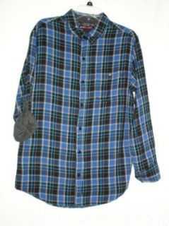 Tony Hawk Young Men's Twill Button Down Shirt at  Mens Clothing store
