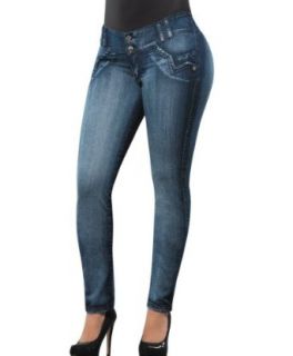 Colombian Push up stretch skinny Jean   Jean colombiano levanta cola J8287 Jeans Push Up For Women