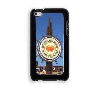 Fishermans Wharf San Francisco Protective Designer Snap On Case   Fits Apple iPod Touch 4 Cell Phones & Accessories