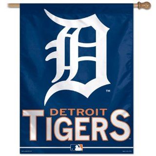 Detroit Tigers 27" x 37" Banner  Sports Fan Wall Banners  Sports & Outdoors