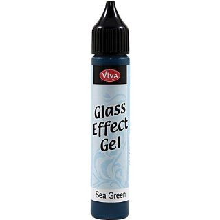 Viva Decor 25ml Glass Effect Gel, Sea Green