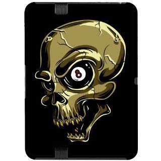 Eight Ball Skull   Billards Pool   Snap On Hard Protective Case for  Kindle Fire HD 7in Tablet (Previous 2012 Release Version) Electronics