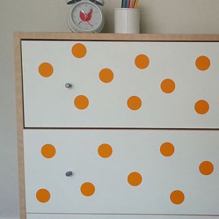 spotty furniture stickers by little chip