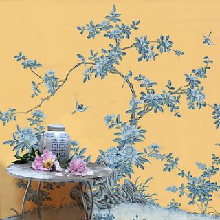 the chinese tree chinoiserie wallpaper by peacock and piano