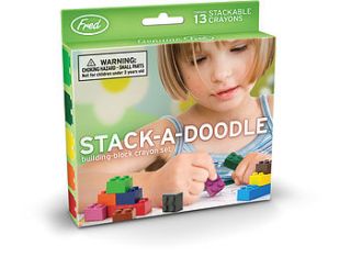 stack a doodle crayon bricks by nest