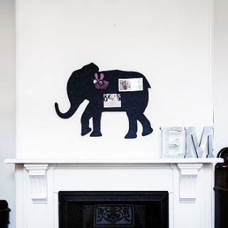 noticeboard   elephant in charcoal by al+em