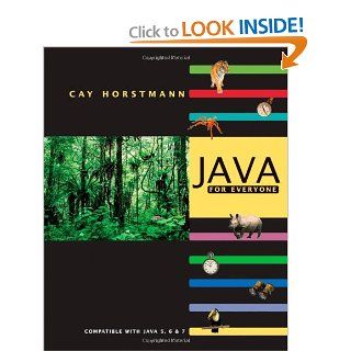 Java For Everyone Cay S. Horstmann 9780471791911 Books