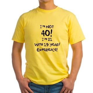 40th Birthday Fun T by ariellesgifts