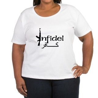 Infidel Ak47 (Arabic Text) T Shirt by rotntees