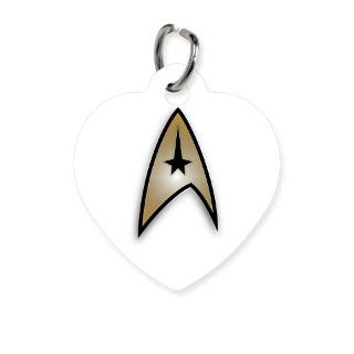Star Trek TOS command Pet Tag by ACouchPotato