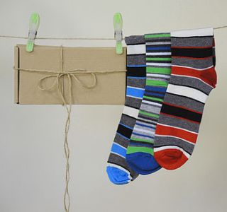 monthly sock subscription gift club by alphabet interiors